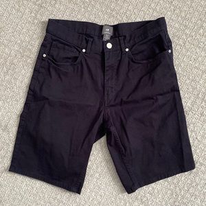 H & M Slim Fit Black shorts NWOT